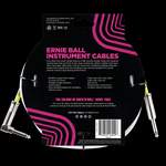 Ernie Ball Inst Cable Sa White 10ft Product Image