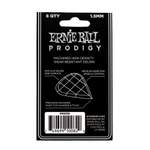 Ernie Ball Prodigy Picks 6-pack 1.5mm Black Sharp Product Image