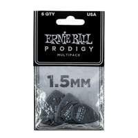 Ernie Ball Prodigy Picks 6-pack 1.5mm Black Multipack