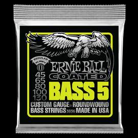 Ernie Ball Coated Regular 5 String 45 - 130