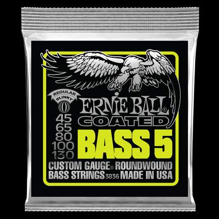 Ernie Ball Coated Regular 5 String 45 - 130
