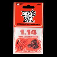 Ernie Ball Everlast Picks 12-pack Red 1.14mm