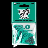 Ernie Ball Everlast Picks 12-pack Teal 2.0mm