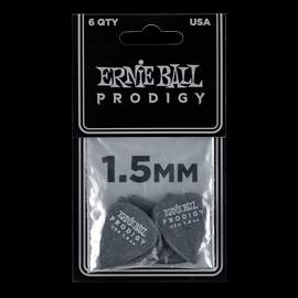 Ernie Ball Prodigy Picks 6-pack 1.5mm - Black