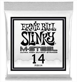 Ernie Ball M-steel .014" Plain Ballend String