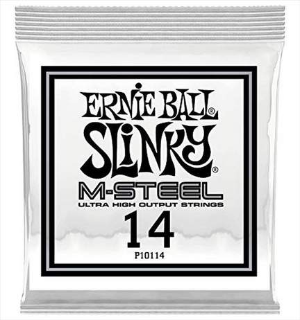 Ernie Ball M-steel .014" Plain Ballend String