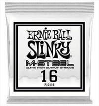 Ernie Ball M-steel .016" Plain Ballend String