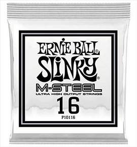 Ernie Ball M-steel .016" Plain Ballend String