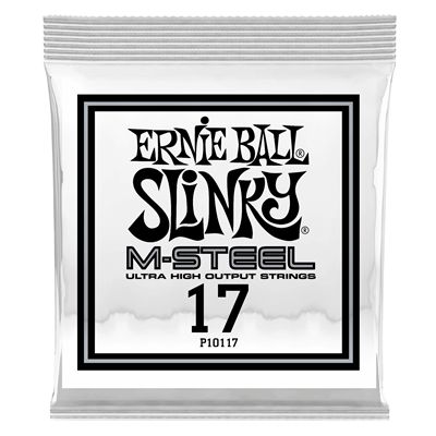 Ernie Ball M-steel .017" Plain Ballend String