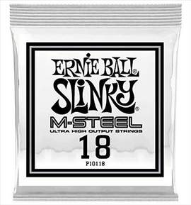 Ernie Ball M-steel .018" Plain Ballend String