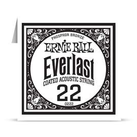 Ernie Ball Everlast Phos Bronze Wound Single 022
