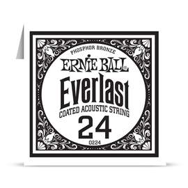 Ernie Ball Everlast Phos Bronze Wound Single 024