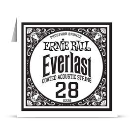 Ernie Ball Everlast Phos Bronze Wound Single 028