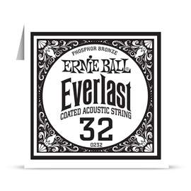 Ernie Ball Everlast Phos Bronze Wound Single 032