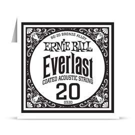 Ernie Ball Everlast 80/20 Bronze Wound Single020