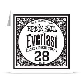 Ernie Ball Everlast 80/20 Bronze Wound Single028