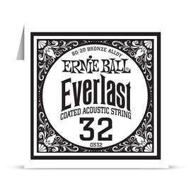 Ernie Ball Everlast 80/20 Bronze Wound Single032