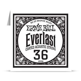 Ernie Ball Everlast 80/20 Bronze Wound Single036