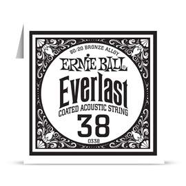 Ernie Ball Everlast 80/20 Bronze Wound Single038