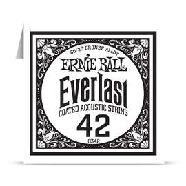 Ernie Ball Everlast 80/20 Bronze Wound Single042