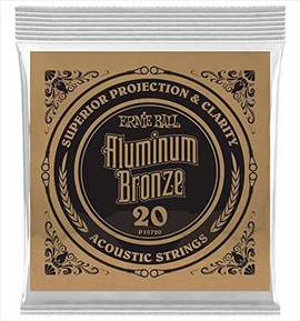 Ernie Ball Aluminum Bronze .020" String