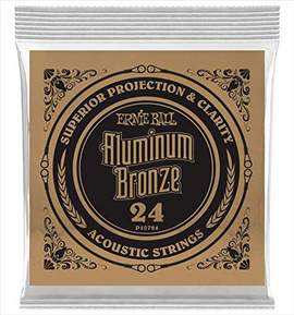 Ernie Ball Aluminum Bronze .024" String