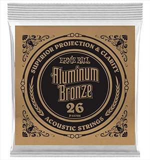 Ernie Ball Aluminum Bronze .026" String