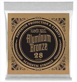 Ernie Ball Aluminum Bronze .028" String