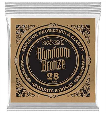 Ernie Ball Aluminum Bronze .028" String