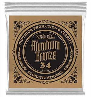 Ernie Ball Aluminum Bronze. 034" String