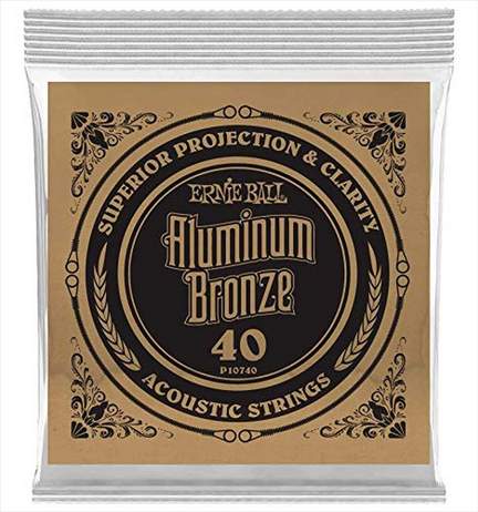 Ernie Ball Aluminum Bronze .040" String