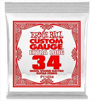 Ernie Ball Nickel Wound .034 Extra Long 42"