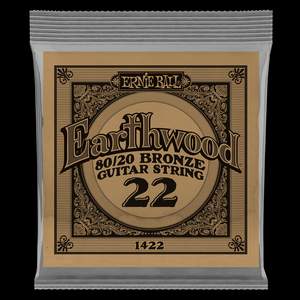 Ernie Ball Earthwood 80/20 Bronze Acoustic Wound .022 String