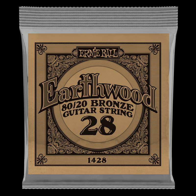 Ernie Ball Earthwood 80 20 Bronze Acoustic Wound .038 String