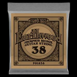 Ernie Ball Earthwood 80/20 Bronze Acoustic Wound .038 String
