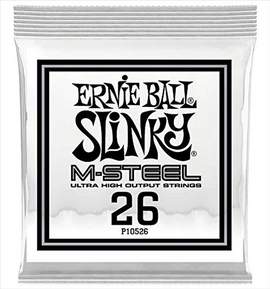 Ernie Ball: M-Steel Wound - Electric Single String .026