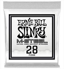 Ernie Ball: M-Steel Wound - Electric Single String .028