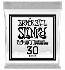 Ernie Ball: M-Steel Wound - Electric Single String .030