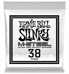 Ernie Ball: M-Steel Wound - Electric Single String .038