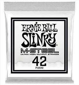 Ernie Ball: M-Steel Wound - Electric Single String .042
