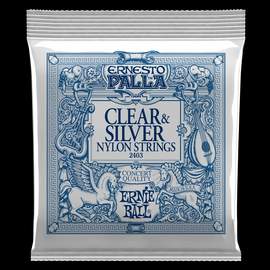 Ernie Ball: Ernesto Palla - Clear & Silver