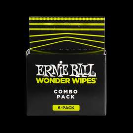 Ernie Ball: Wonder Wipes Combo (6 Pack)