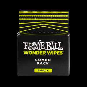 Ernie Ball: Wonder Wipes Combo (6 Pack)