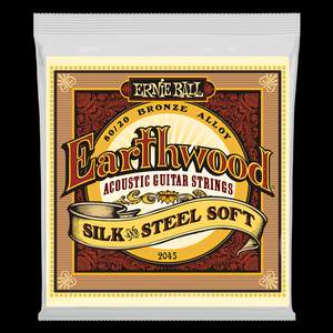 Ernie Ball Earthwood Silk & Steel Extra Soft Acoustic Set 11-52