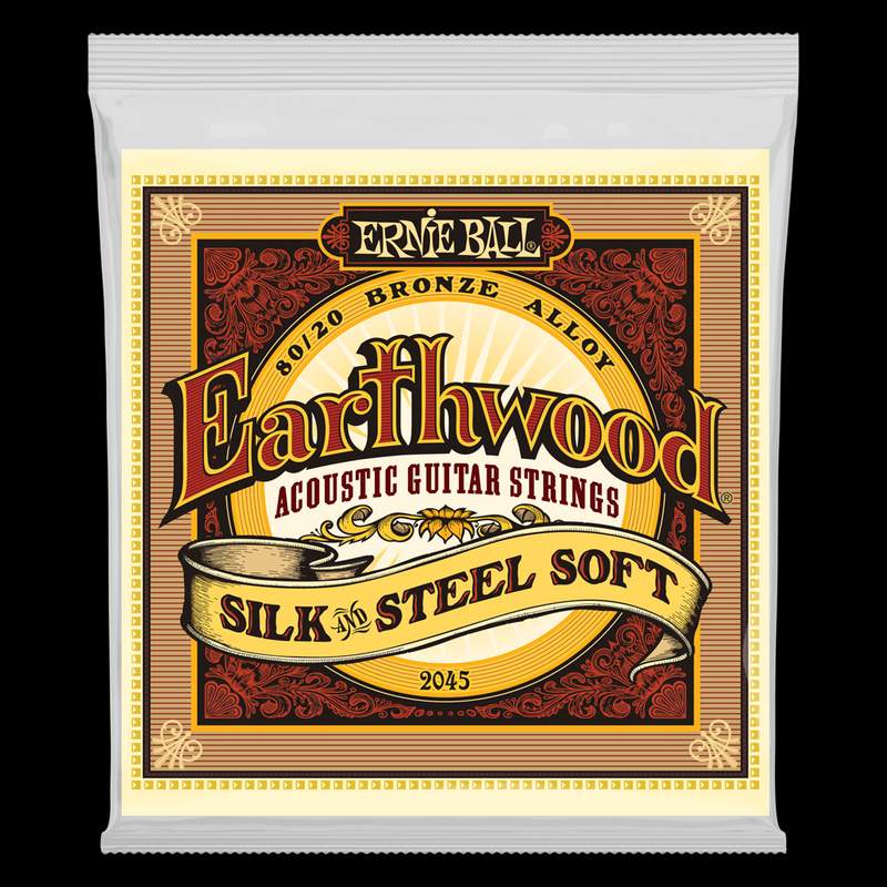 Ernie ball earthwood extra deals soft silk and steel