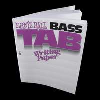 Ernie Ball Bass Tab Writing Paper