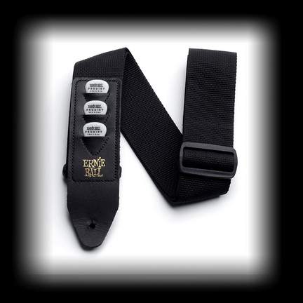 Ernie Ball 4039 Pickholder Strap Black