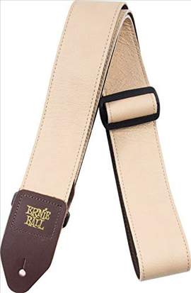 Ernie Ball 4136 Tri Glide Tan 2" Leather Strap