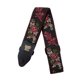 Ernie Ball Jacquard Classic Strap Red Rose