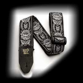 Ernie Ball Strap Jacquard  Silver Orleans